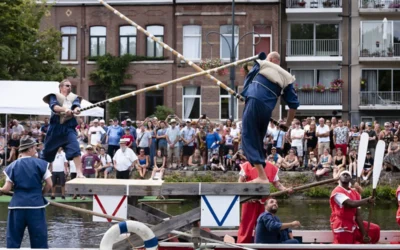 FOLKLORE I JOUTES NAUTIQUES À LA PLANTE