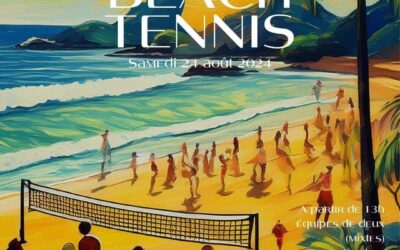 CA SE PASSE À JAMBES I TOURNOI DE BEACH TENNIS