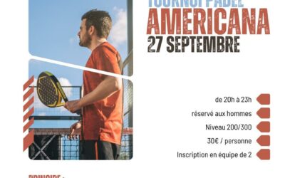 TOURNOI DE PADEL au Géronsart Tennis Club