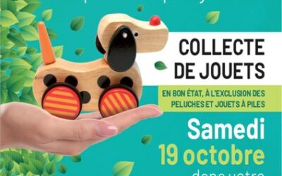 DONNER PLUTÖT QUE DE JETER I Collecte de jouets dans les recyparcs ce samedi 19.10